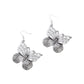 Soaring Skill - Silver - Paparazzi Earring Image