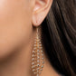 Seize the Studs - Gold - Paparazzi Earring Image