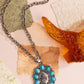 Santa Fe Score - Blue - Paparazzi Necklace Image