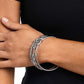 Glistening Guess - Silver - Paparazzi Bracelet Image
