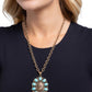 Santa Fe Score - Gold - Paparazzi Necklace Image