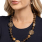 Contemplative Chic - Brown - Paparazzi Necklace Image