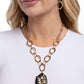 Clover Collection - Black - Paparazzi Necklace Image