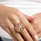 Starfish Statement - Gold - Paparazzi Ring Image