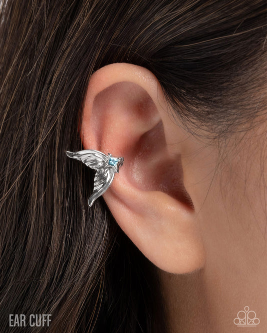 Mystical Mermaid - Blue - Paparazzi Earring Image