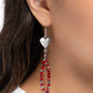 Treasured Teardrops - Red - Paparazzi Earring Image
