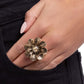 Textured Truth - Gold - Paparazzi Ring Image