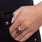 Hint of Heartbreak - Copper - Paparazzi Ring Image