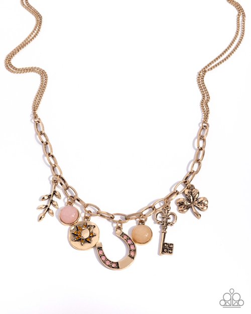 Western Window Shopping - Pink - Paparazzi Necklace Image