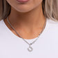 Horseshoe Headline - Paparazzi Necklace Image