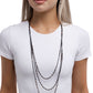 Calling Chic - Black - Paparazzi Necklace Image