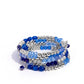 Colorful Compromise - Blue - Paparazzi Bracelet Image