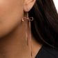 Coquette Craze - Copper - Paparazzi Earring Image