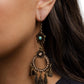 Majestic Mosaic - Brass - Paparazzi Earring Image