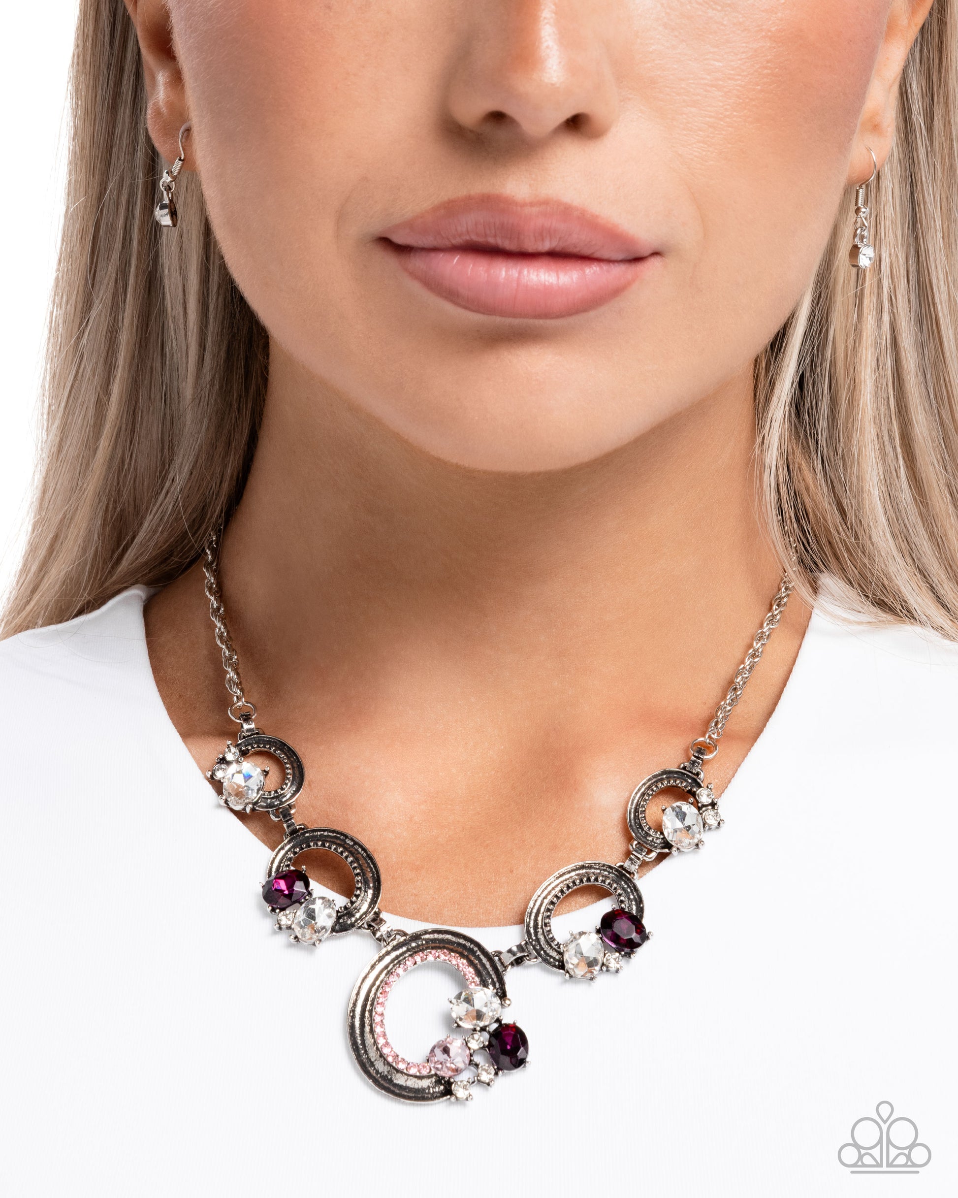 Polished Perch - Pink - Paparazzi Necklace Image