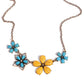 Behold the Bloom - Yellow - Paparazzi Necklace Image
