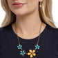 Behold the Bloom - Yellow - Paparazzi Necklace Image