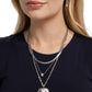 Love Letter Layers - Black - Paparazzi Necklace Image