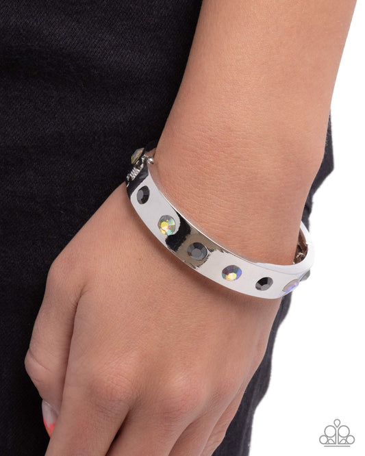 Competitive Edge - Silver - Paparazzi Bracelet Image