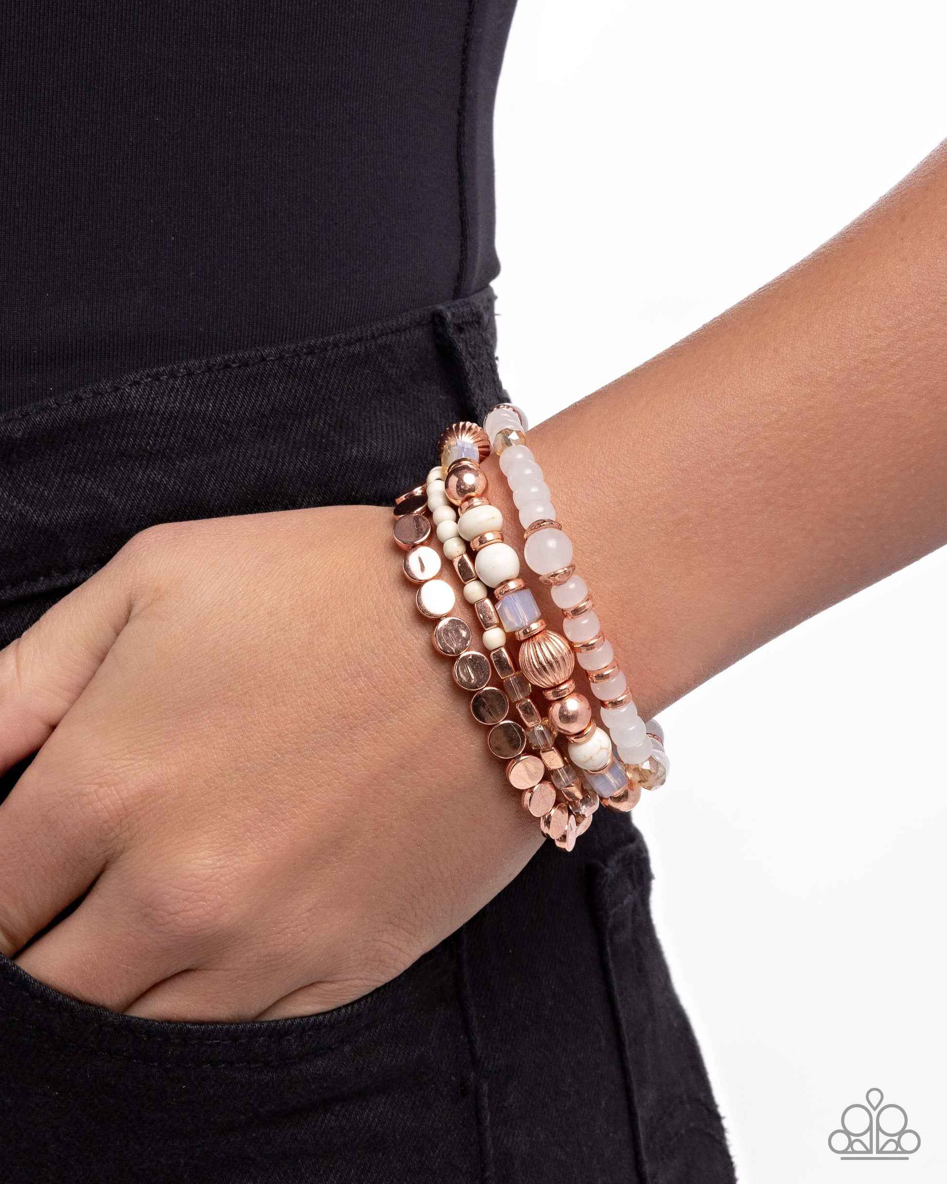 Marbled Mural - Copper - Paparazzi Bracelet Image