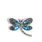 Divine Dragonfly - Green - Paparazzi Hair Accessories Image