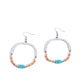 Authentic Advocate - Orange - Paparazzi Earring Image