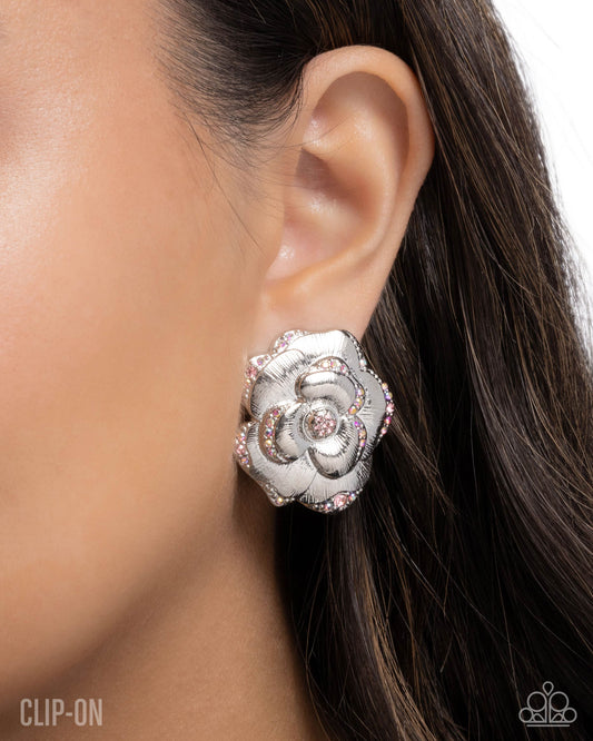 Rosy Reunion - Paparazzi Earring Image