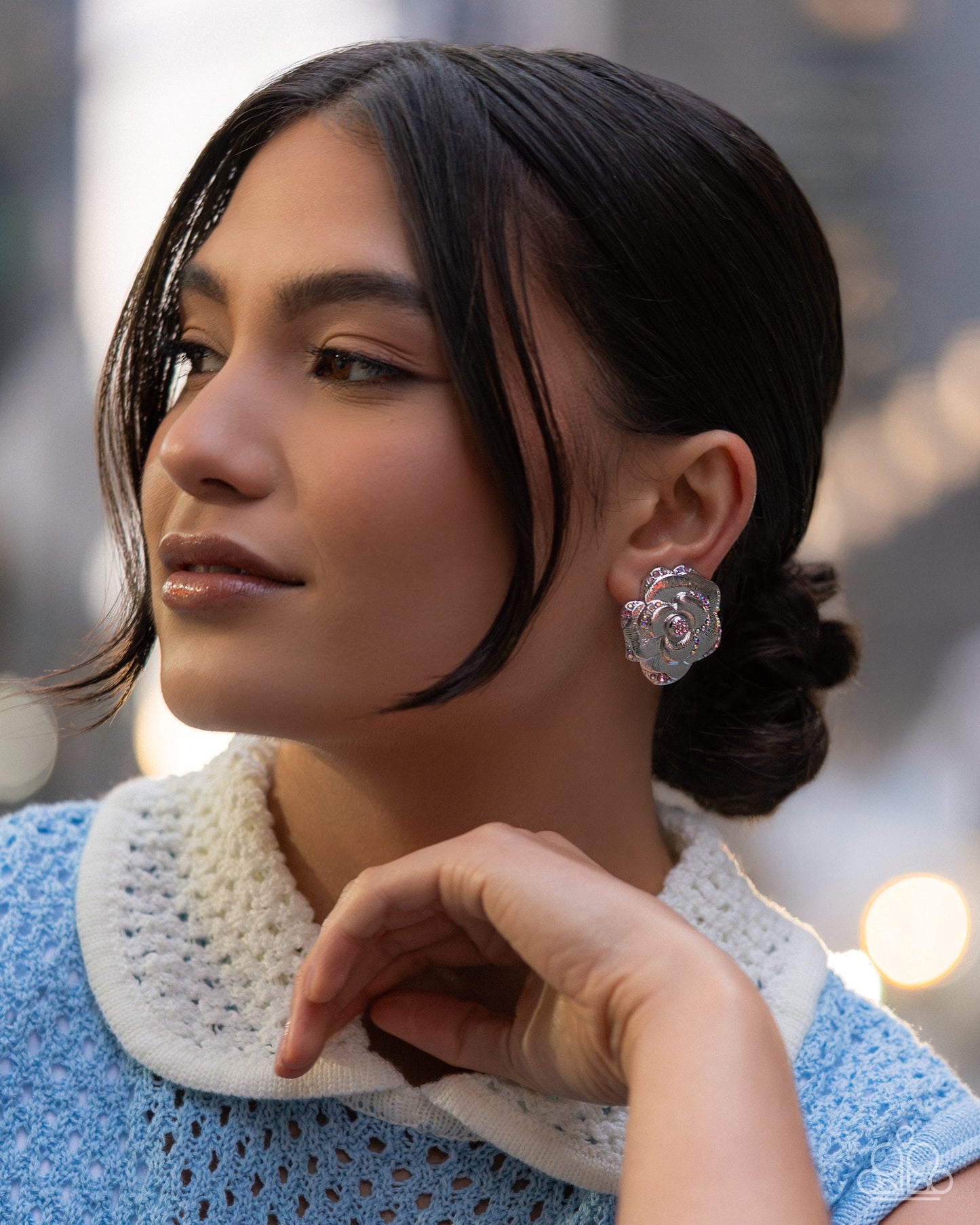 Rosy Reunion - Paparazzi Earring Image