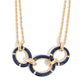Teamwork Makes the Dream Work - Blue - Paparazzi Necklace Image