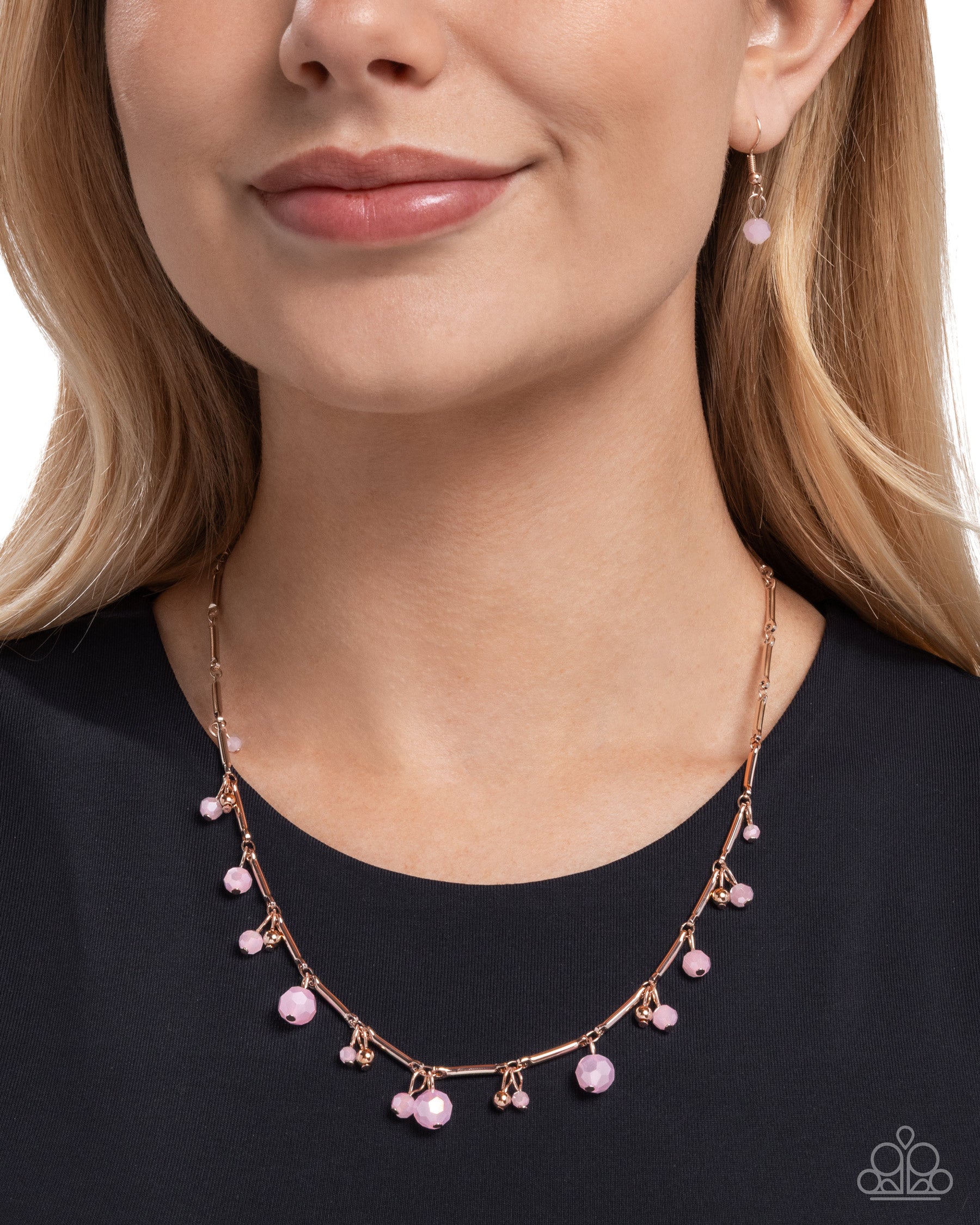 Energetic Elegance - Pink - Paparazzi Necklace Image