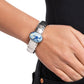Oval Obsession - Blue - Paparazzi Bracelet Image