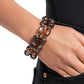 Stacked Season - Brown - Paparazzi Bracelet Image
