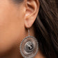 Wonderful Wheel - Silver - Paparazzi Earring Image