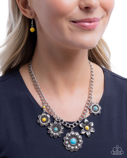Soulful Santa Fe - Yellow - Paparazzi Necklace Image