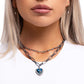 Match Made In HAUTE - Blue - Paparazzi Necklace Image