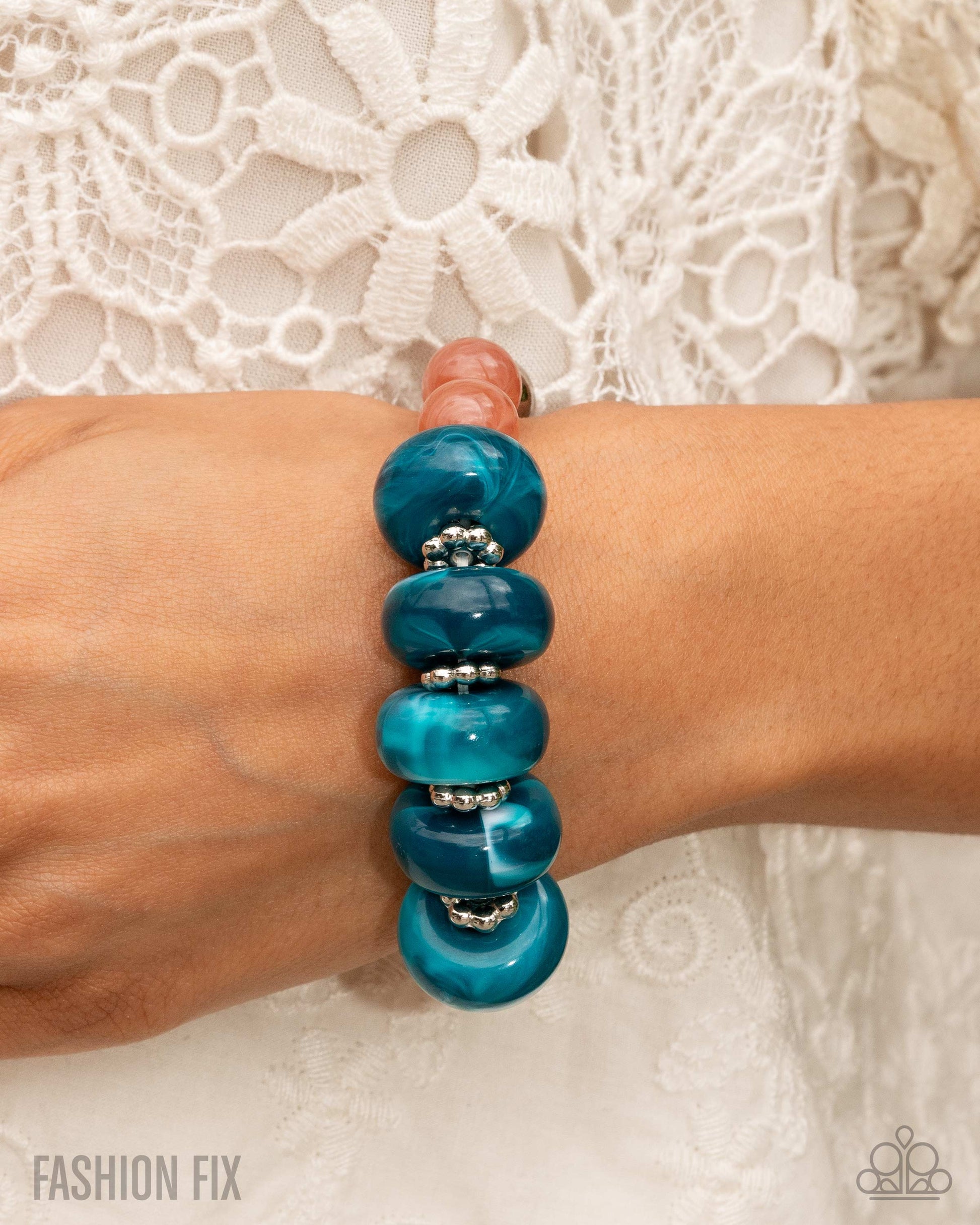 Bright Broadcast - Blue - Paparazzi Bracelet Image