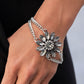 Edge of Elegance - Silver - Paparazzi Bracelet Image