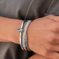 Bold Boundary - Silver - Paparazzi Bracelet Image