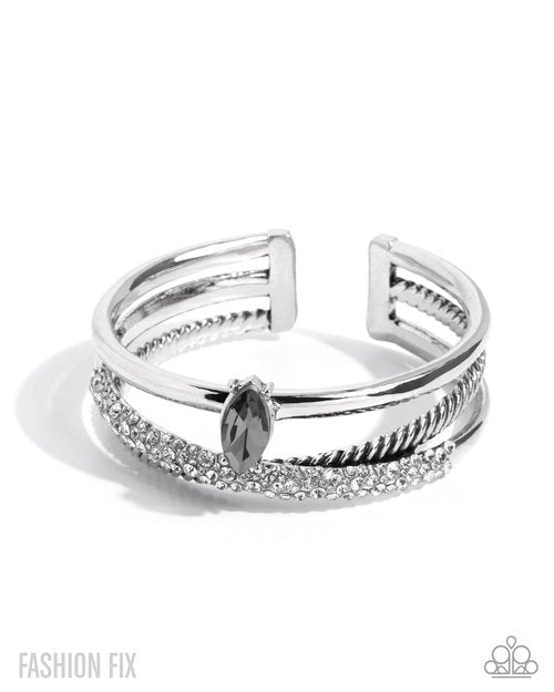 Paparazzi Bracelet ~ Bold Boundary - Silver – Paparazzi Jewelry