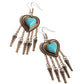 Besotted Badlands - Gold - Paparazzi Earring Image