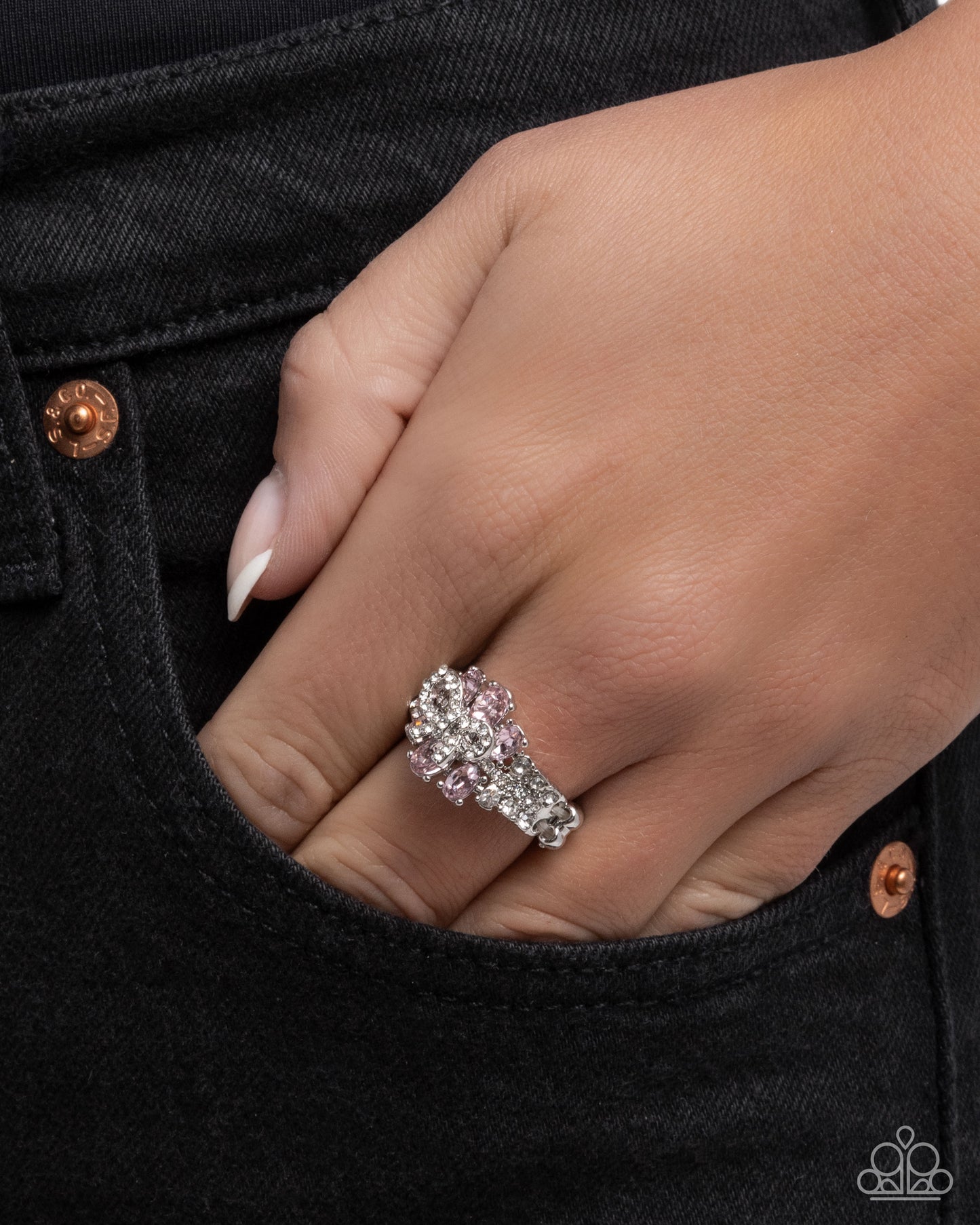 Coquette Moment - Pink - Paparazzi Ring Image