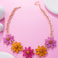 First Date Flowers - Paparazzi Necklace Image