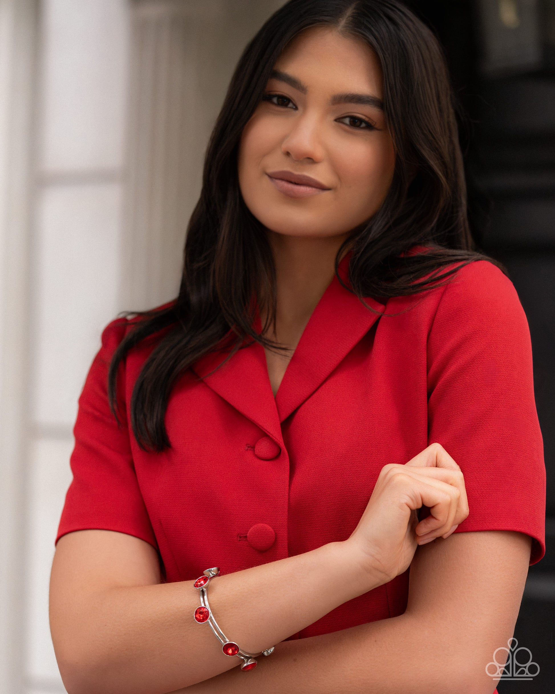 Elevated Ego - Red - Paparazzi Bracelet Image