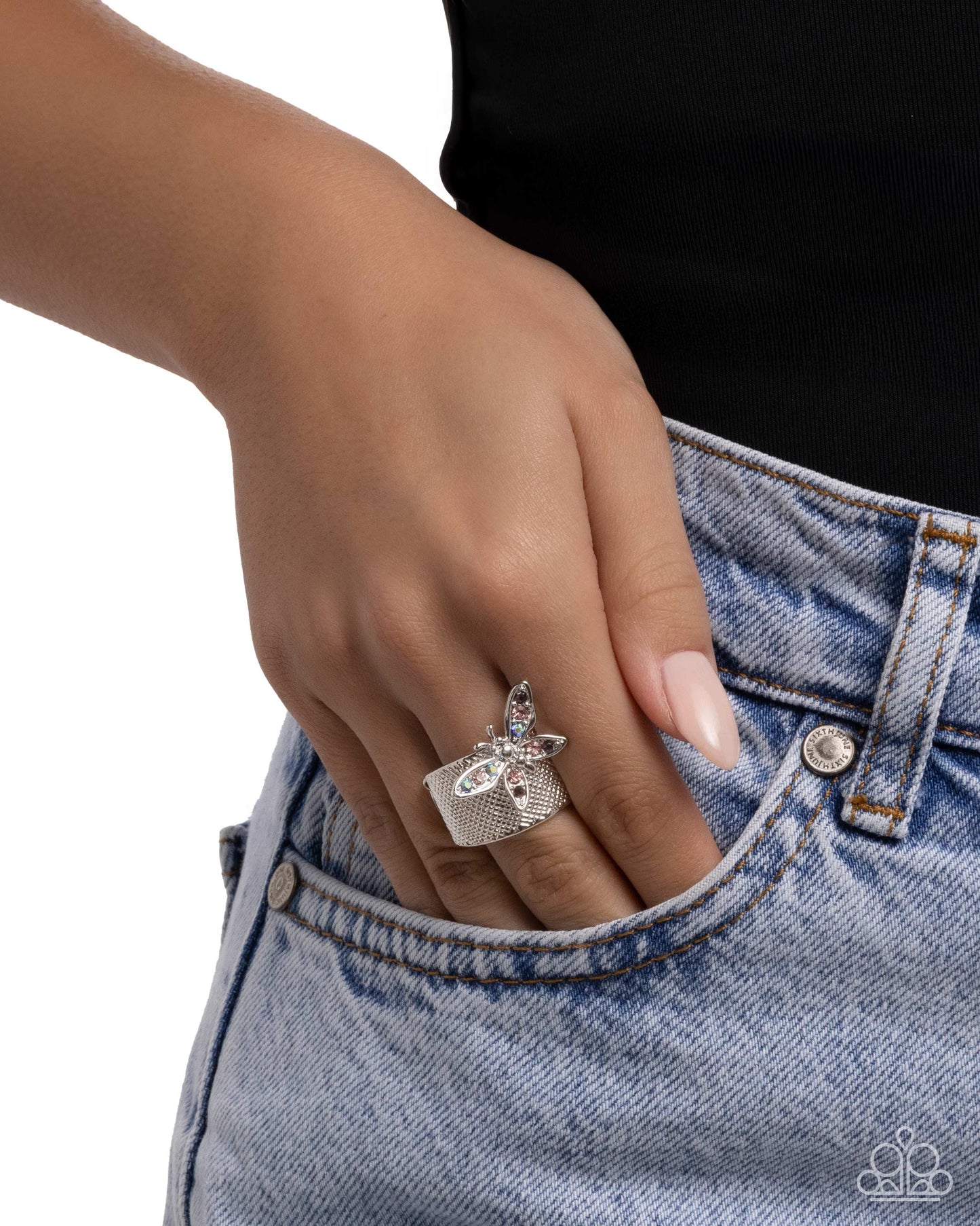 Gated Glide - Purple - Paparazzi Ring Image