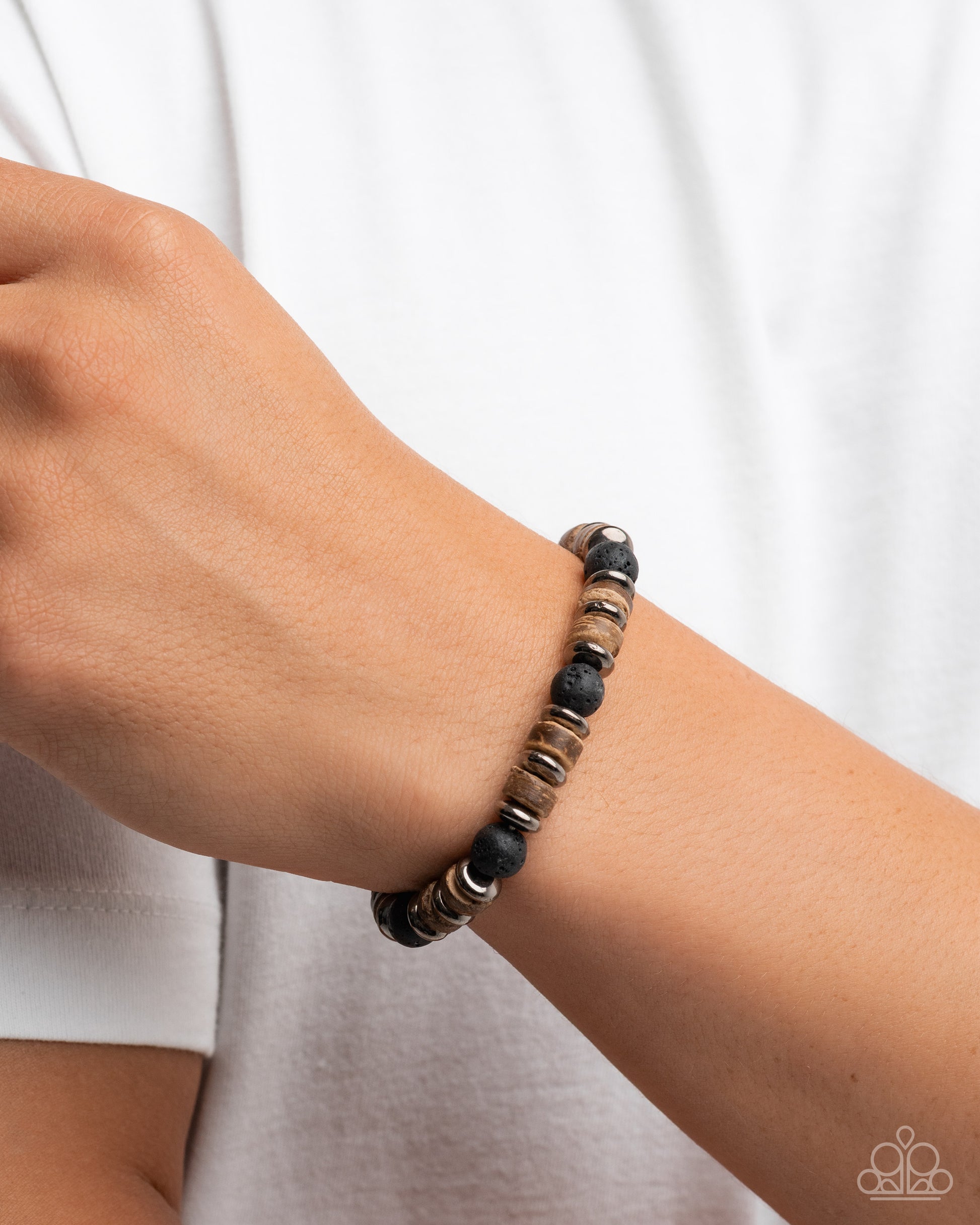 Urban Revival - Black - Paparazzi Bracelet Image