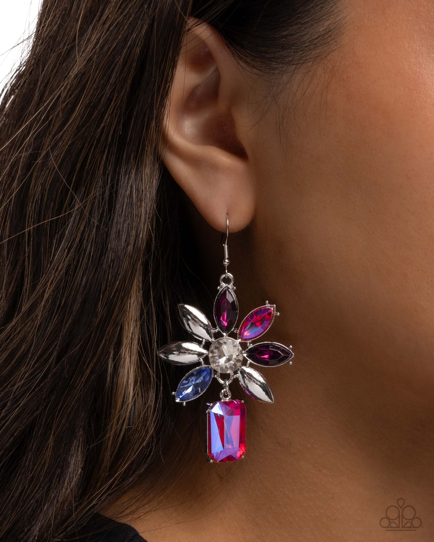 Meaningful Masterpiece - Pink - Paparazzi Earring Image
