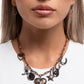 Badlands Boutique - Copper - Paparazzi Necklace Image