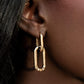 Lavish Links - Paparazzi Earring Image