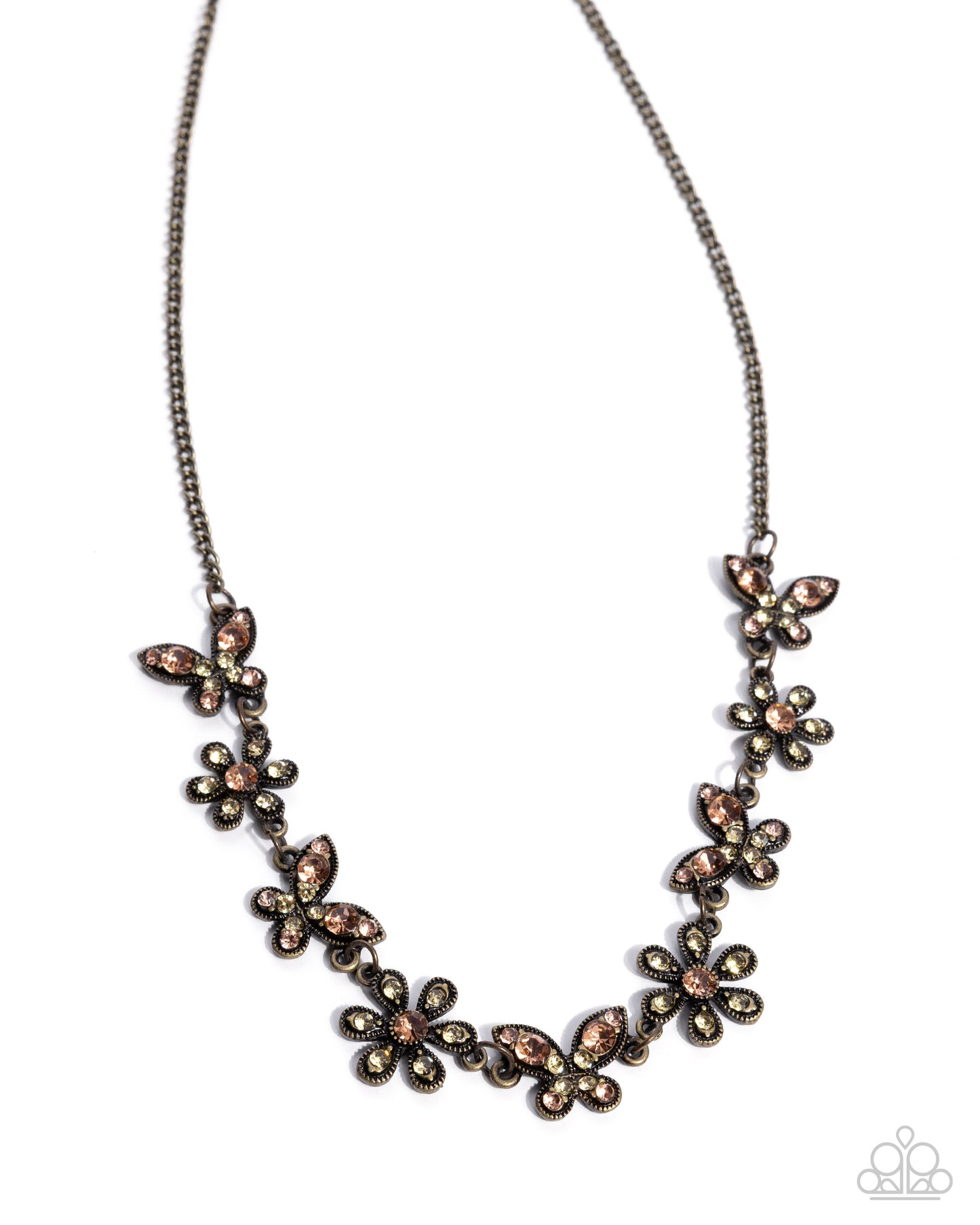 Whimsical Indulgence - Complete Look - Brass - Paparazzi Product Image