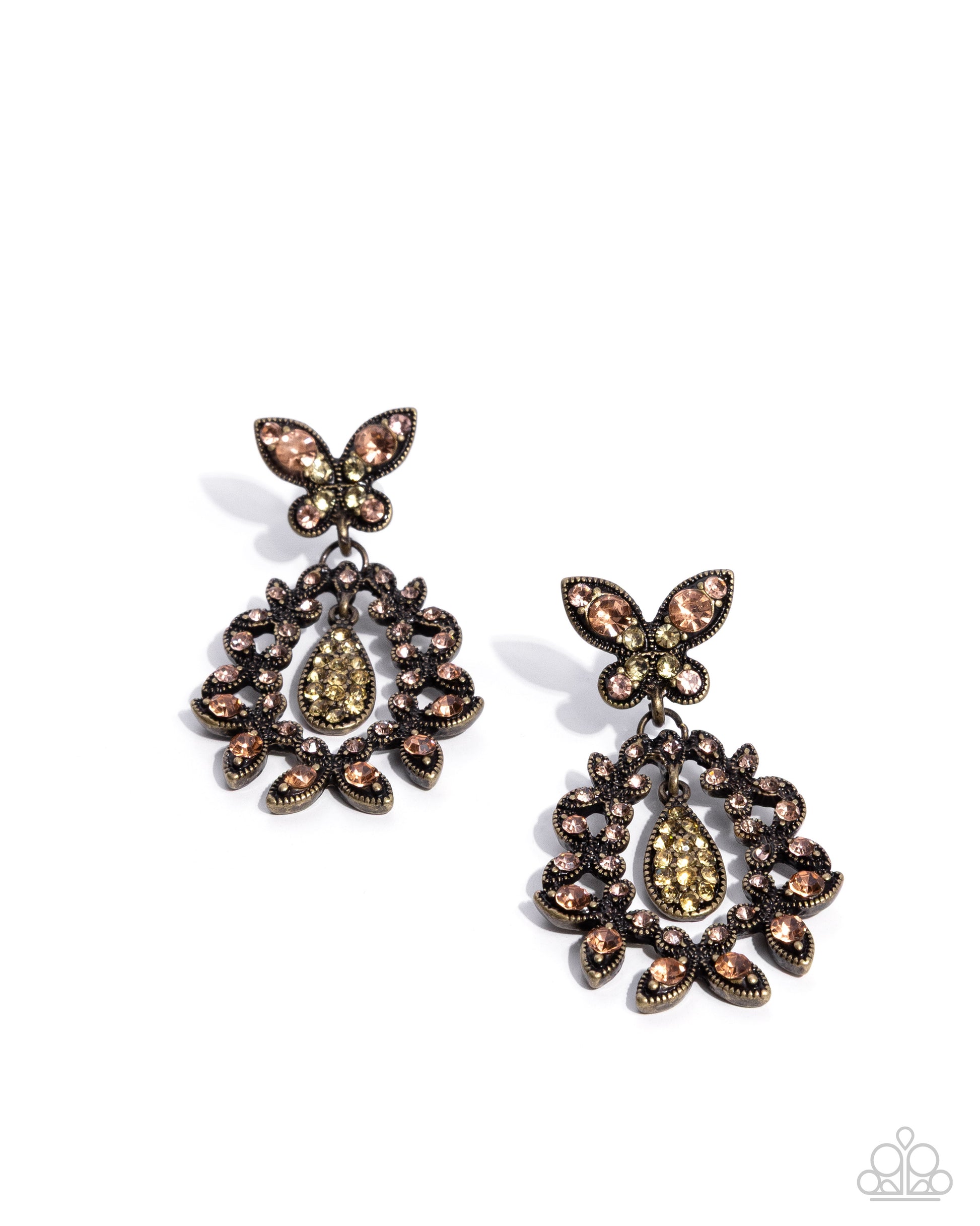 Whimsical Indulgence - Complete Look - Brass - Paparazzi Product Image